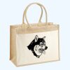 Cotton Pocket Jute Shopper Thumbnail