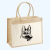 Cotton Pocket Jute Shopper Thumbnail