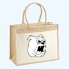 Cotton Pocket Jute Shopper Thumbnail