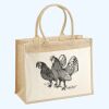 Cotton Pocket Jute Shopper Thumbnail