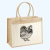 Cotton Pocket Jute Shopper Thumbnail