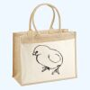 Cotton Pocket Jute Shopper Thumbnail