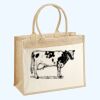 Cotton Pocket Jute Shopper Thumbnail
