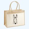 Cotton Pocket Jute Shopper Thumbnail