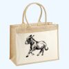 Cotton Pocket Jute Shopper Thumbnail