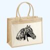 Cotton Pocket Jute Shopper Thumbnail