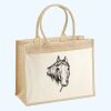 Cotton Pocket Jute Shopper Thumbnail