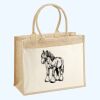 Cotton Pocket Jute Shopper Thumbnail