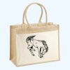 Cotton Pocket Jute Shopper Thumbnail