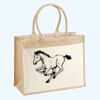 Cotton Pocket Jute Shopper Thumbnail