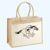 Cotton Pocket Jute Shopper Thumbnail
