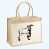 Cotton Pocket Jute Shopper Thumbnail