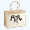 Cotton Pocket Jute Shopper Thumbnail