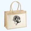 Cotton Pocket Jute Shopper Thumbnail