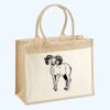 Cotton Pocket Jute Shopper Thumbnail