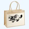 Cotton Pocket Jute Shopper Thumbnail