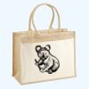 Cotton Pocket Jute Shopper Thumbnail