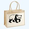 Cotton Pocket Jute Shopper Thumbnail