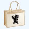 Cotton Pocket Jute Shopper Thumbnail