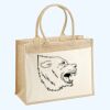 Cotton Pocket Jute Shopper Thumbnail