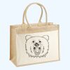 Cotton Pocket Jute Shopper Thumbnail