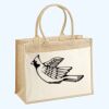 Cotton Pocket Jute Shopper Thumbnail