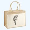 Cotton Pocket Jute Shopper Thumbnail