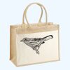 Cotton Pocket Jute Shopper Thumbnail