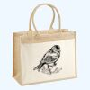 Cotton Pocket Jute Shopper Thumbnail