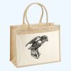 Cotton Pocket Jute Shopper Thumbnail