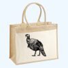 Cotton Pocket Jute Shopper Thumbnail