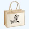 Cotton Pocket Jute Shopper Thumbnail