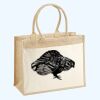Cotton Pocket Jute Shopper Thumbnail