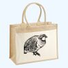 Cotton Pocket Jute Shopper Thumbnail