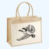 Cotton Pocket Jute Shopper Thumbnail