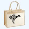 Cotton Pocket Jute Shopper Thumbnail