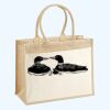 Cotton Pocket Jute Shopper Thumbnail