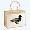 Cotton Pocket Jute Shopper Thumbnail