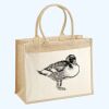 Cotton Pocket Jute Shopper Thumbnail