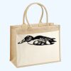 Cotton Pocket Jute Shopper Thumbnail