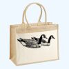 Cotton Pocket Jute Shopper Thumbnail