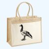 Cotton Pocket Jute Shopper Thumbnail