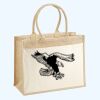 Cotton Pocket Jute Shopper Thumbnail