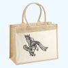 Cotton Pocket Jute Shopper Thumbnail