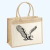 Cotton Pocket Jute Shopper Thumbnail