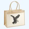 Cotton Pocket Jute Shopper Thumbnail