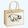 Cotton Pocket Jute Shopper Thumbnail