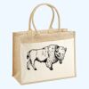 Cotton Pocket Jute Shopper Thumbnail