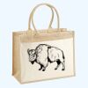 Cotton Pocket Jute Shopper Thumbnail