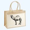 Cotton Pocket Jute Shopper Thumbnail